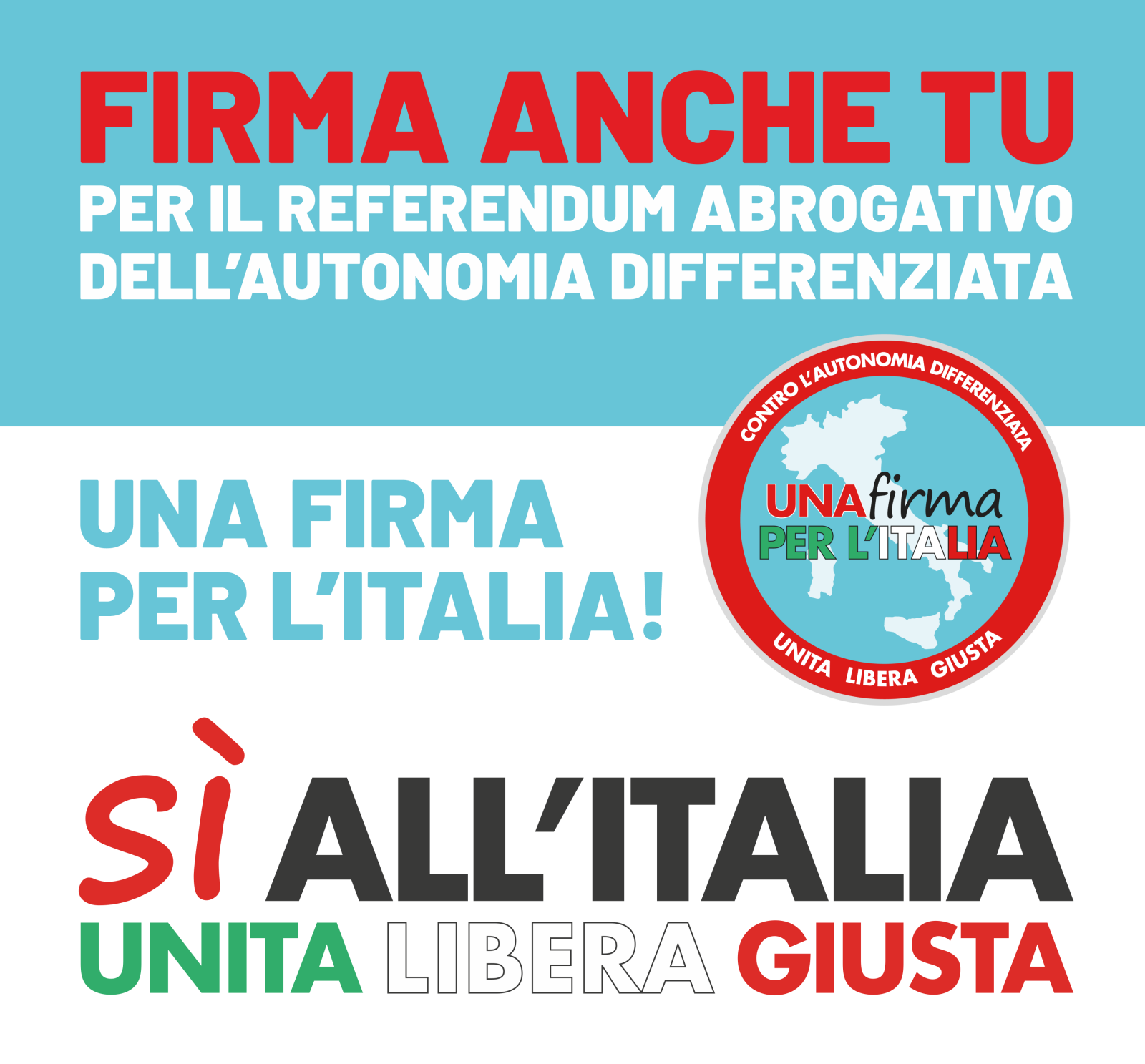 Una firma per l’Italia